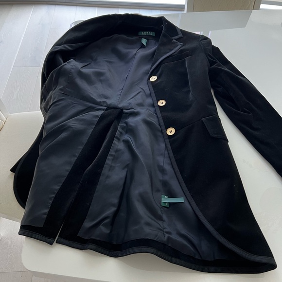 Ralph Lauren VELVET Jacket SIZE 2 - Picture 6 of 6